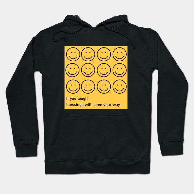 smiley face Hoodie by zzzozzo
